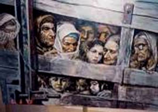 kırım sürgünü, yük vagonlarındaki mazlum kırım türkleri